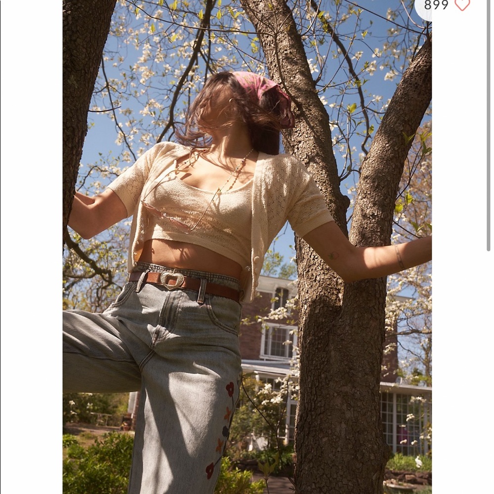 Free people say it sweater brami size xs in cream BNWOT